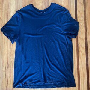 Allbirds Men's Sea Tee - Navy Night, Merino T-Shirt, Medium